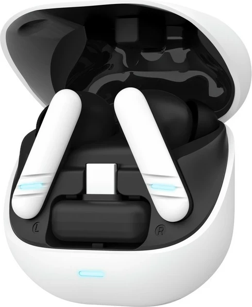 Kufje Trust GXT 409 Oxxie, true wireless, mikrofon, të bardha