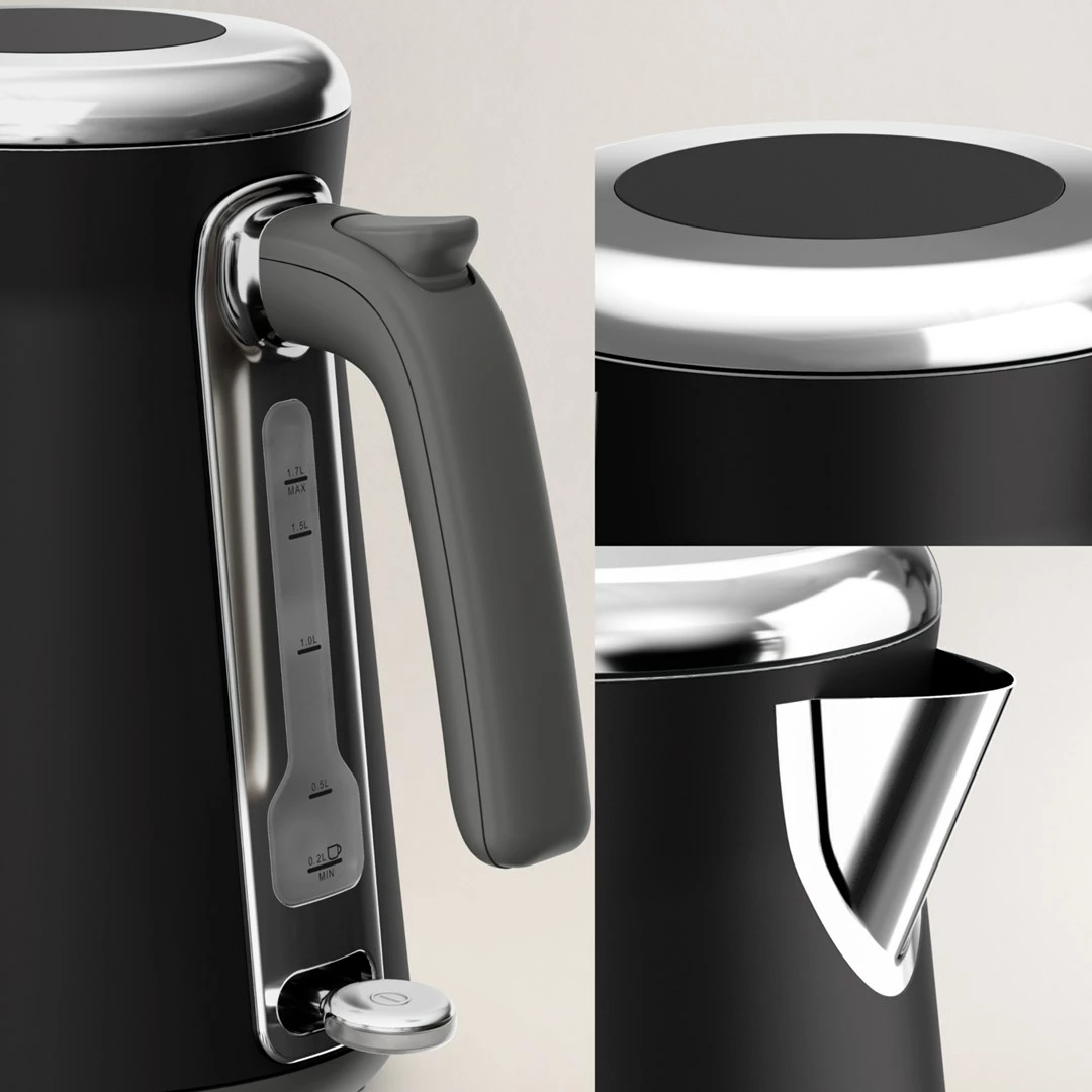 Ibrik elektrik Tefal KI6668E0, 1.7 L, 2400 W, i zi