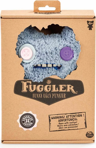 Fuggler - Blue Indecisive Monster - Funny Ugly Monster Soft Toy