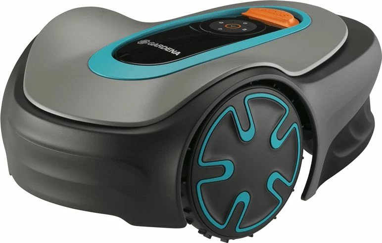 Robot kositës bari Gardena SILENO minimo 250 (15201-32), për 250 m², Bluetooth, gri/turkuaz