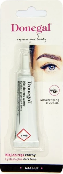 Ngjitës për qerpikë Donegal eyelash glue i zi 7g