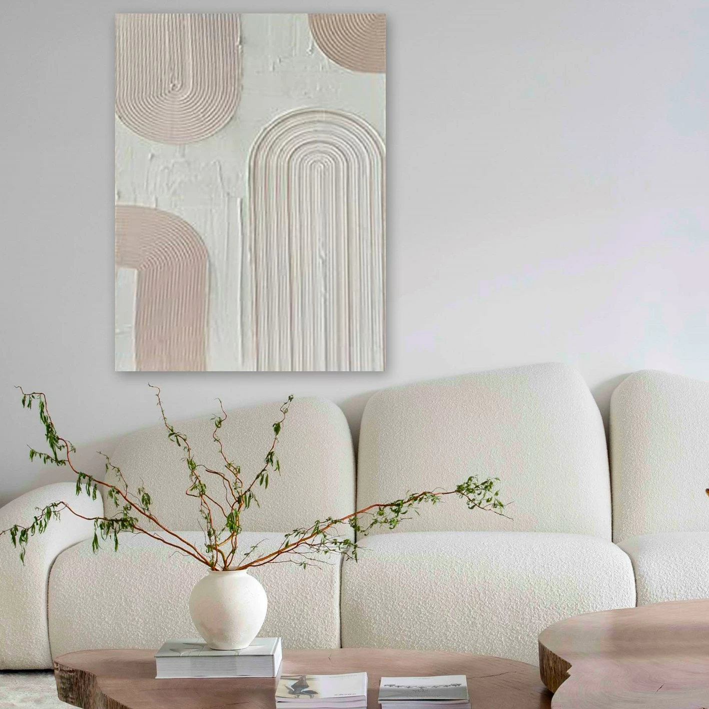 Pikturë dekorative 3D në kanavacë, Wallity, RFB15_5070, 50x70cm