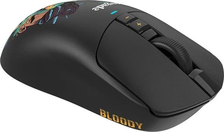 Maus A4-Tech Bloody R72 ULTRA DUO Renegade Midnight, wireless, RGB, i zi