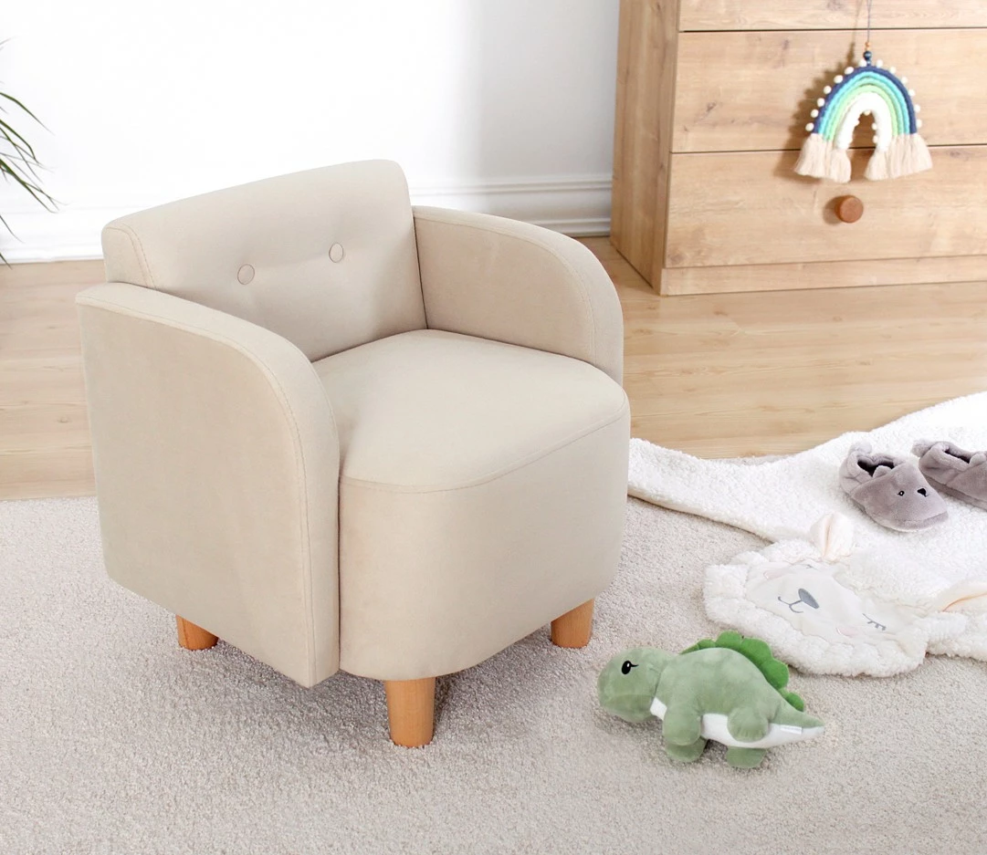 Karrige fëmijësh me krahë, Atelier del Sofa, Volie, krem