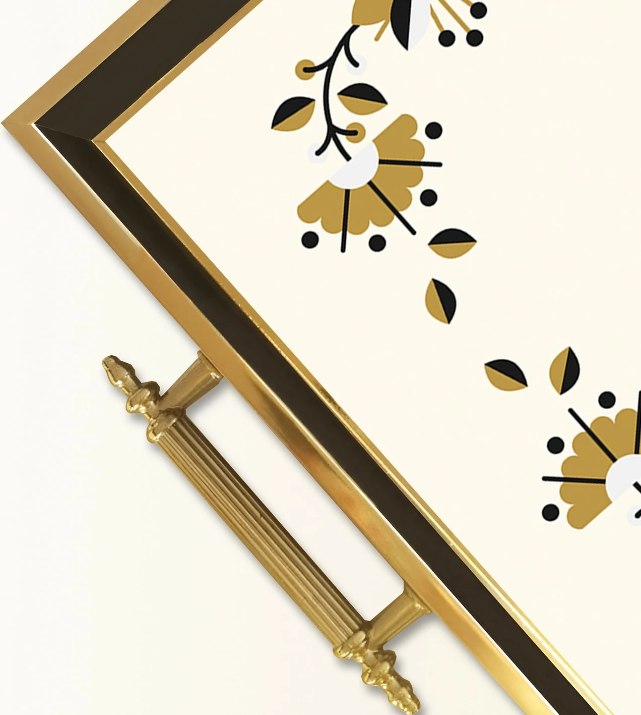 Tabaka qelqi Aberto Design, shumëngjyrëshe, TPA9930, 50x29x3.5cm