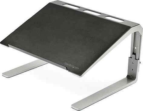 Mbajtëse laptopi StarTech LTSTND, e rregullueshme 3 nivele, deri 17", deri 20 kg, e zezë/argjendi