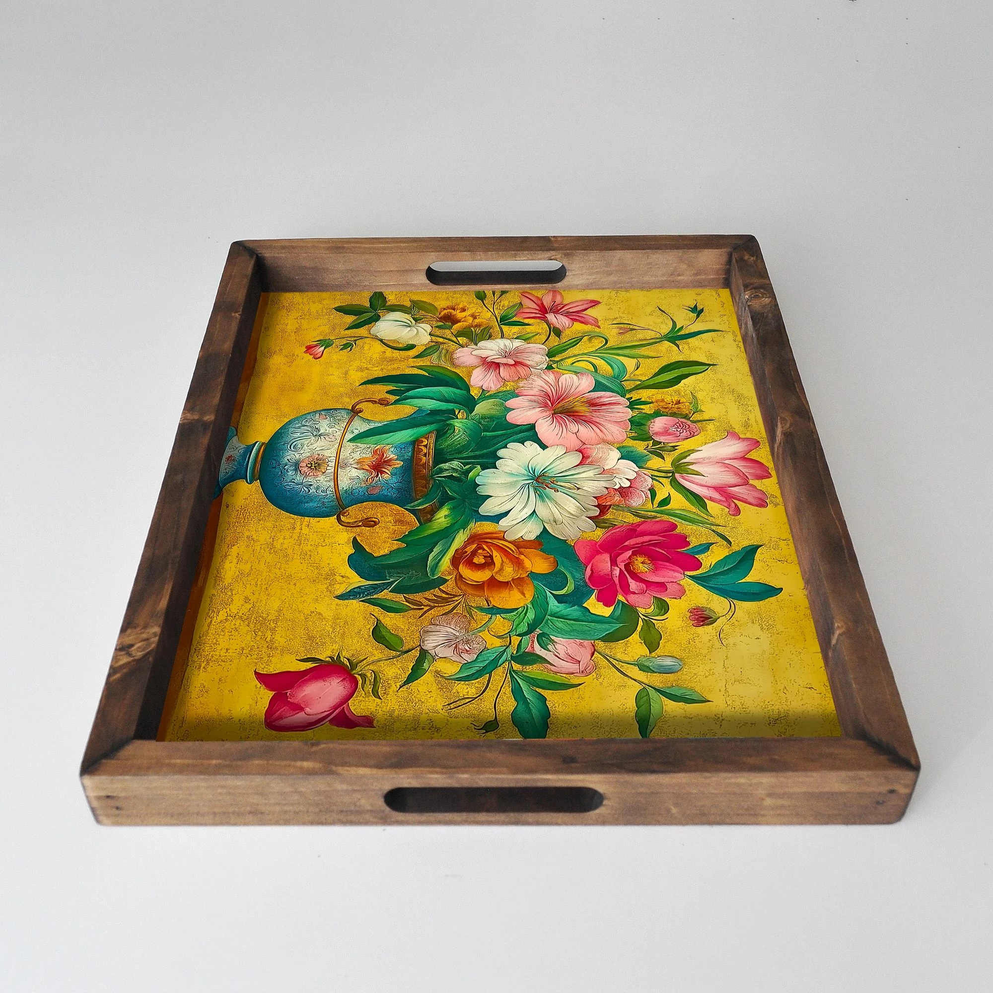 Tabaka druri, shumëngjyrëshe, Evila Originals, REF030, 48x38x4 cm