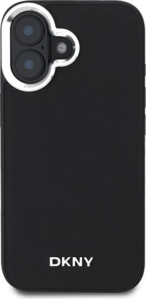 Mbështjellës DKNY për iPhone 16, MagSafe, i zi