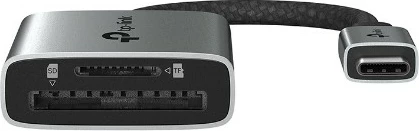Lexues kartelash TP-Link UA440C, MicroSD, SD, USB 3.2 Gen 1 Type-C, Gri