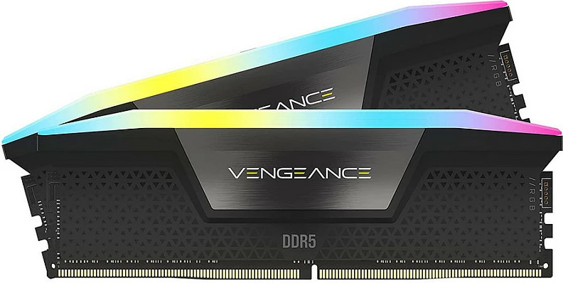 RAM Memorje Corsair Vengeance RGB 64GB (2x32GB) DDR5 5600MHz CL40, shumëngjyrëshe