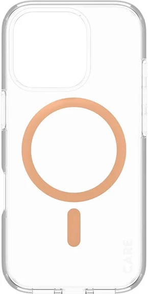 Mbështjellës PanzerGlass CARE Flagship Case për iPhone 16 Pro 6.3", MagSafe, portokalli