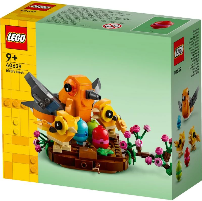 Set ndërtimi LEGO, LEGO, 40639 Bird's Nest, 9+ vjeç, multingjyrësh