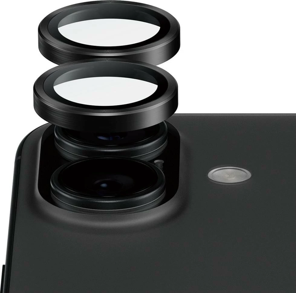 Mbështjellës xhami për kamerë PanzerGlass Hoops Ceramic II, iPhone 17/16/16 Plus, zi