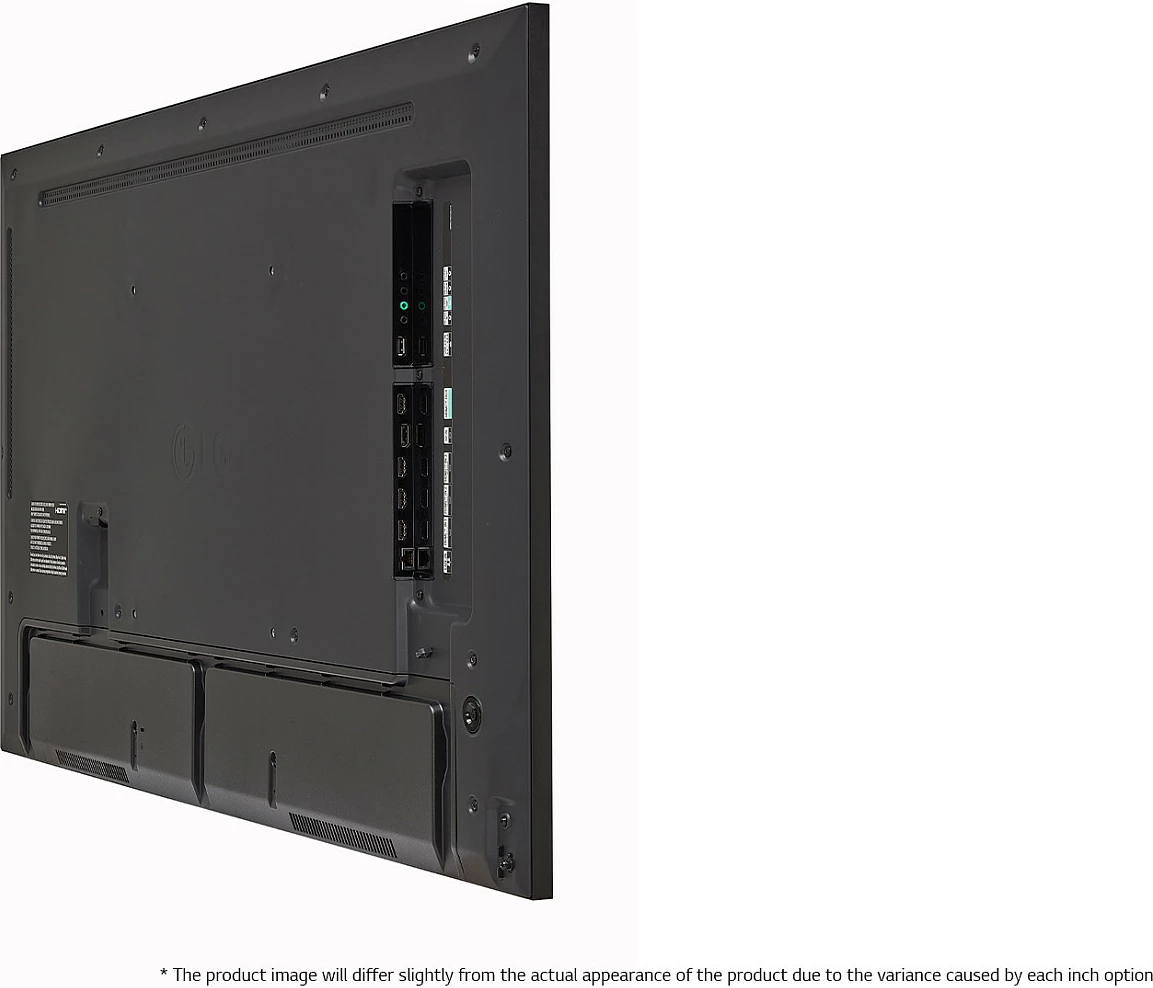Display signage LG 55UH5N-M, 55", 4K UHD, 500 nits, e zezë