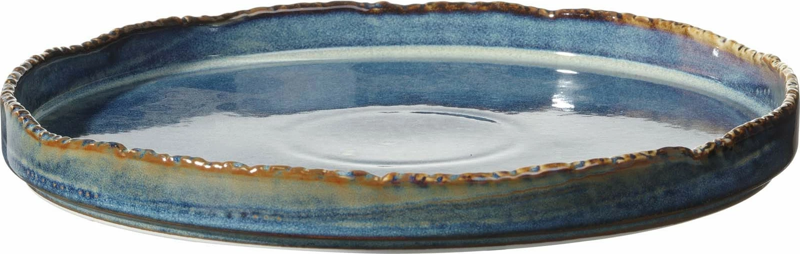 Pjatë e sheshtë Fine Dine Eminence Ø270mm, blu, set 3 copë