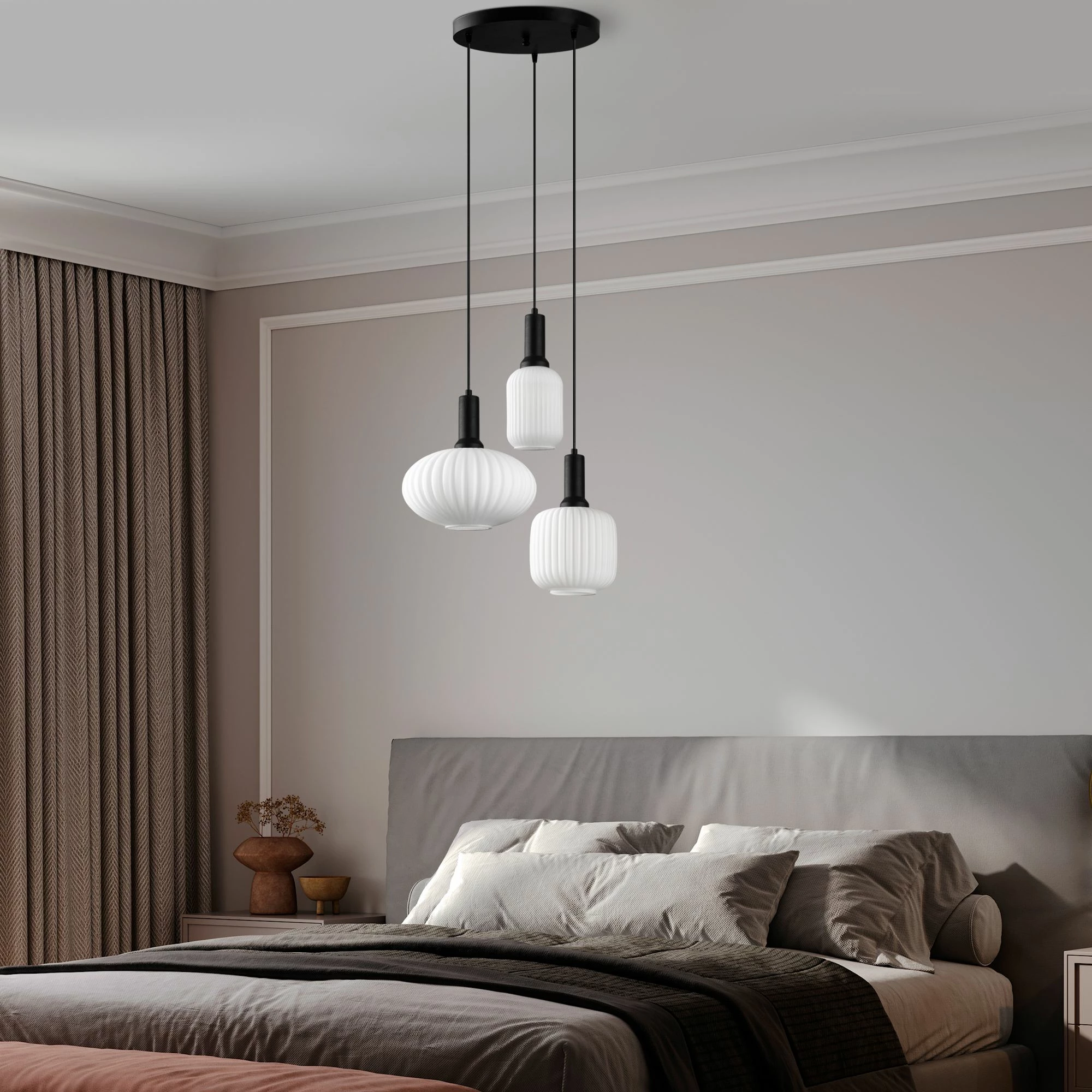 Llambë tavani Opviq, Asker - 15202, e zezë