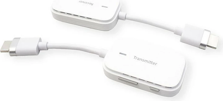 Sistem HDMI pa kabllo VALUE Wireless HDMI A/V, transmetues & pranues, 1080p, 20 m, i bardhë