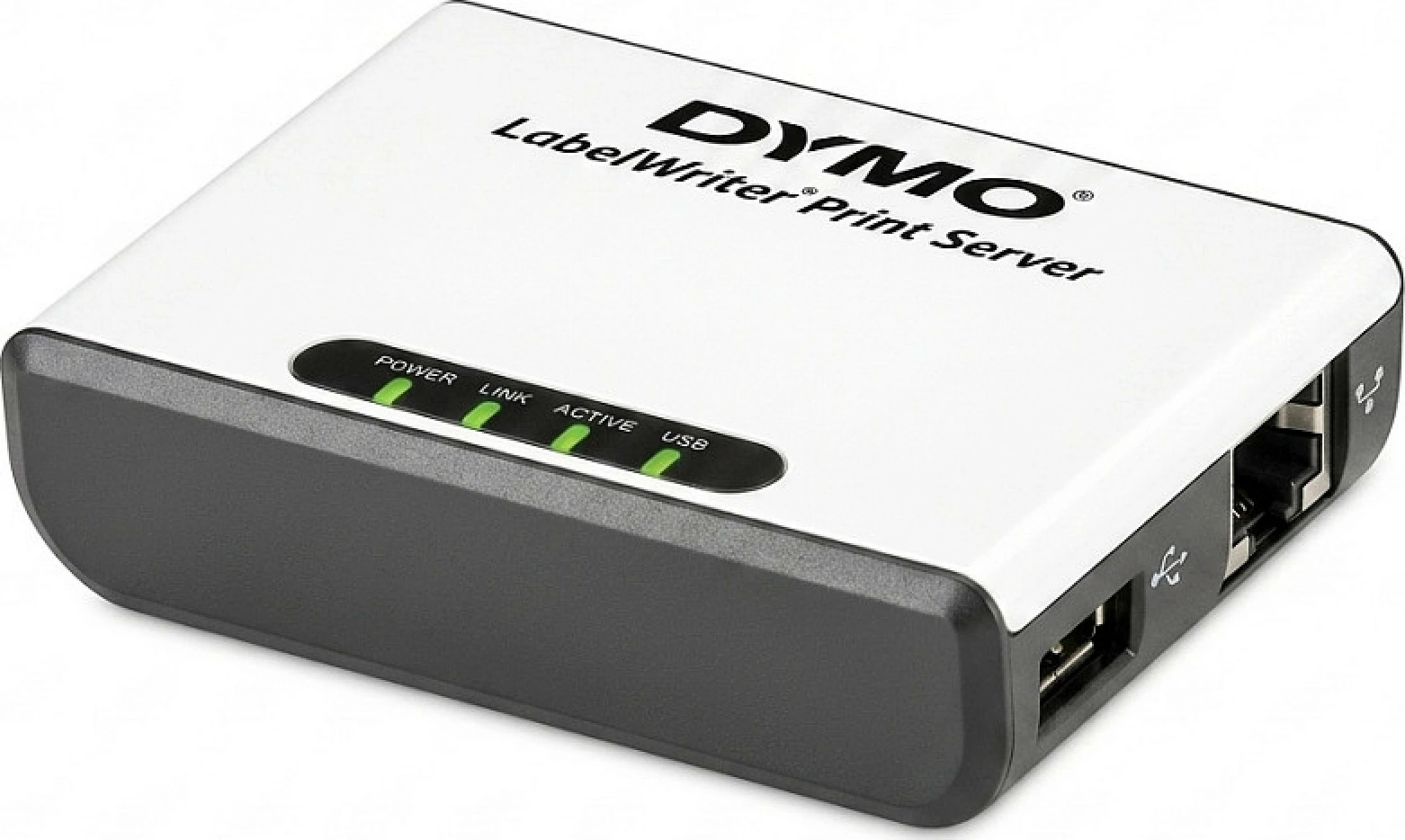 Server printimi Dymo LabelWriter Print Server, USB 2.0 në Ethernet RJ-45, bardhë/gri