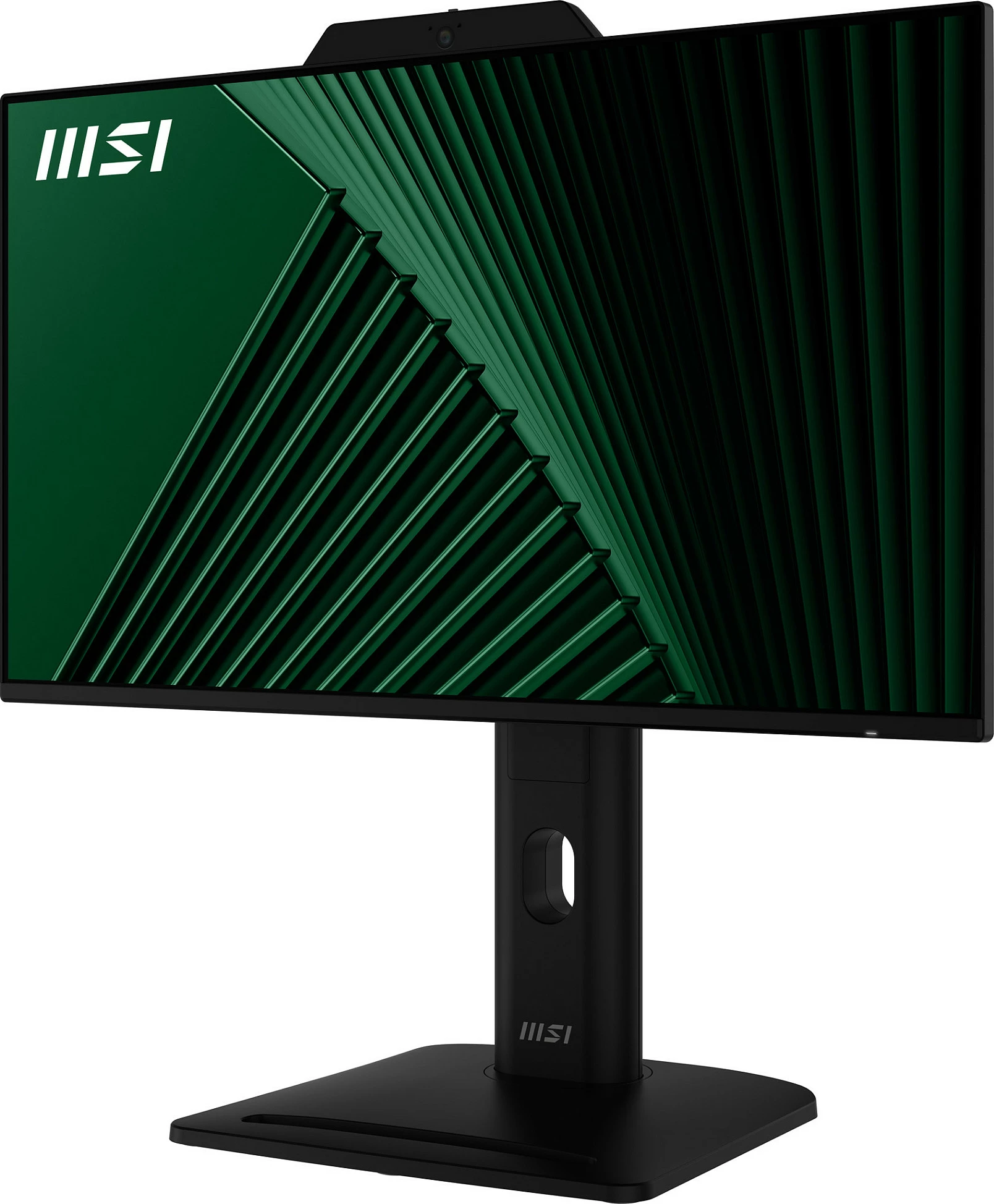 Monitor MSI PRO MP242PMGDE 24", IPS, FHD, 120Hz, 1ms, me kamerë, USB hub, i zi