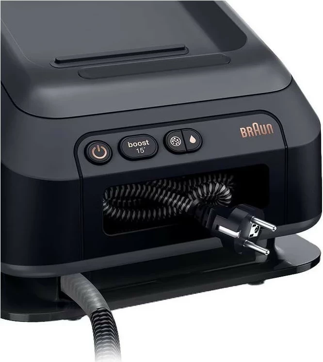 Hekur me stacion avulli Braun CareStyle 7 Pro IS 7286 BK, 2700W, 8 bar, 2.0L, i zi