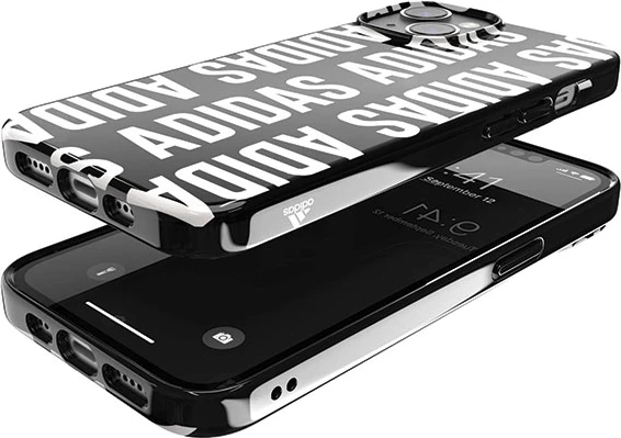 Mbështjellës Adidas OR Snap Case Logo për iPhone 14, 6.1", i zi