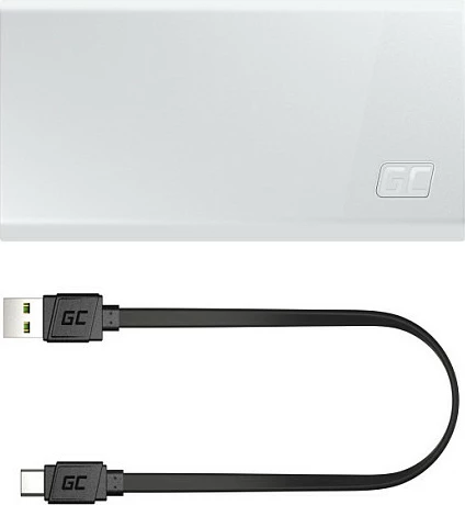 Powerbank Green Cell PBGC03SW, 20000 mAh, LiPo, i bardhë