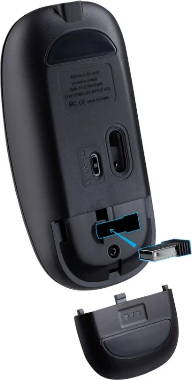 Maus Defender Vitrual MB-635 RF+BT, 1600dpi, i zi