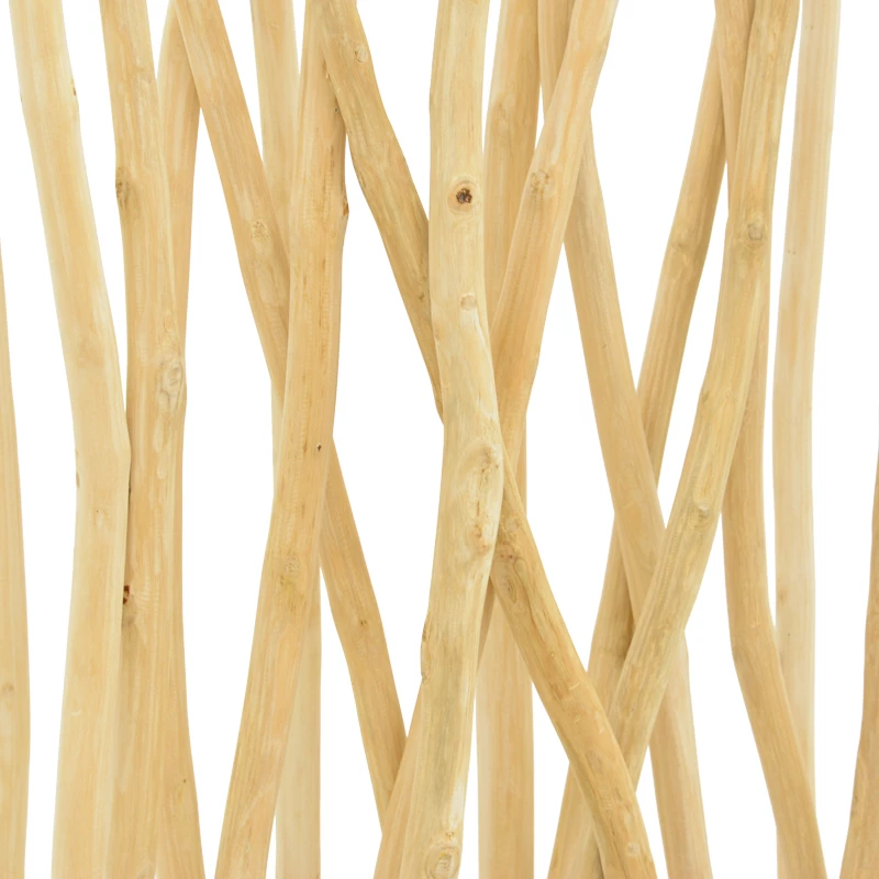 Ndarëse dhome dekorative Jati, dru tik natyral, 60x20x190cm