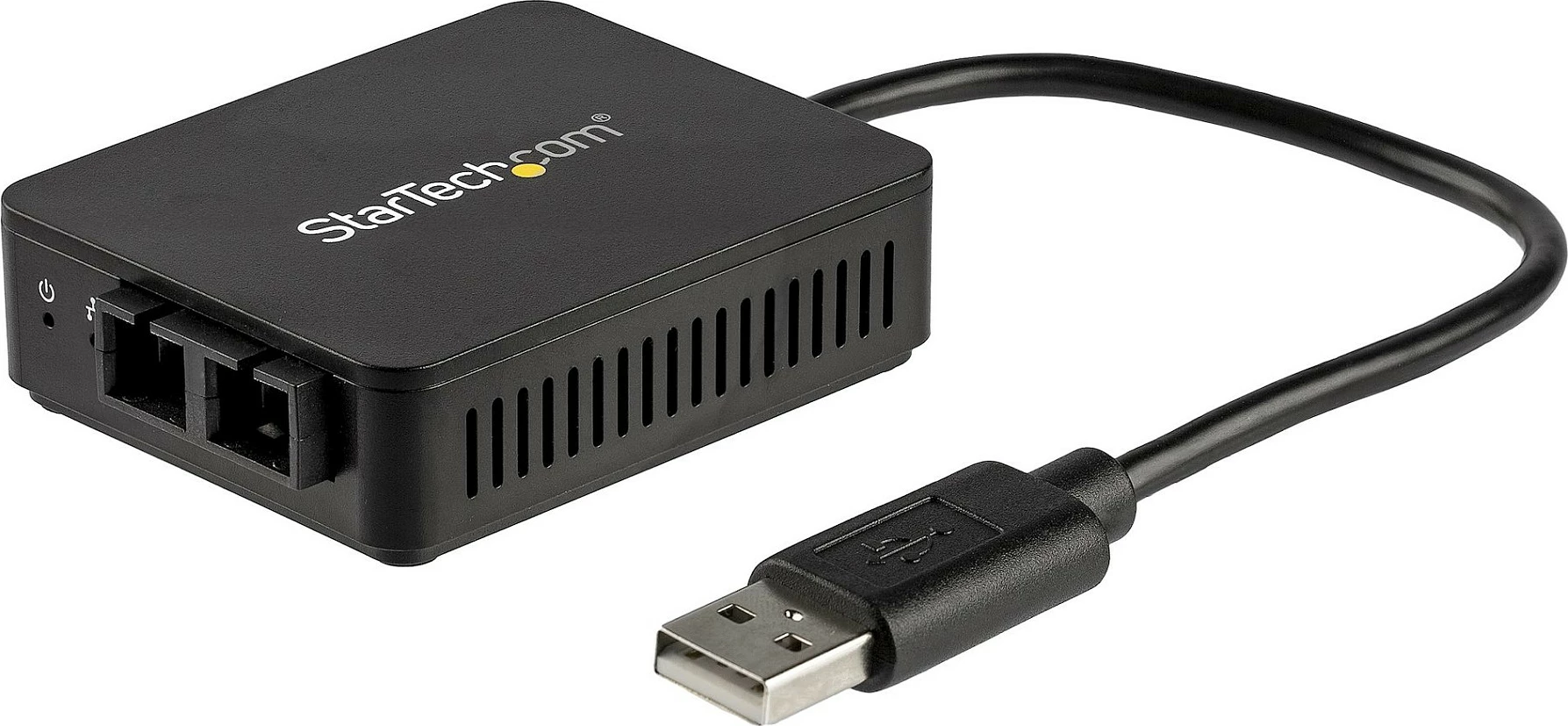 Adapter rrjeti USB në fibër optike StarTech US100A20FXSC, 100Base-FX SC duplex, 100 Mbps, USB 2.0, 2 km, i zi