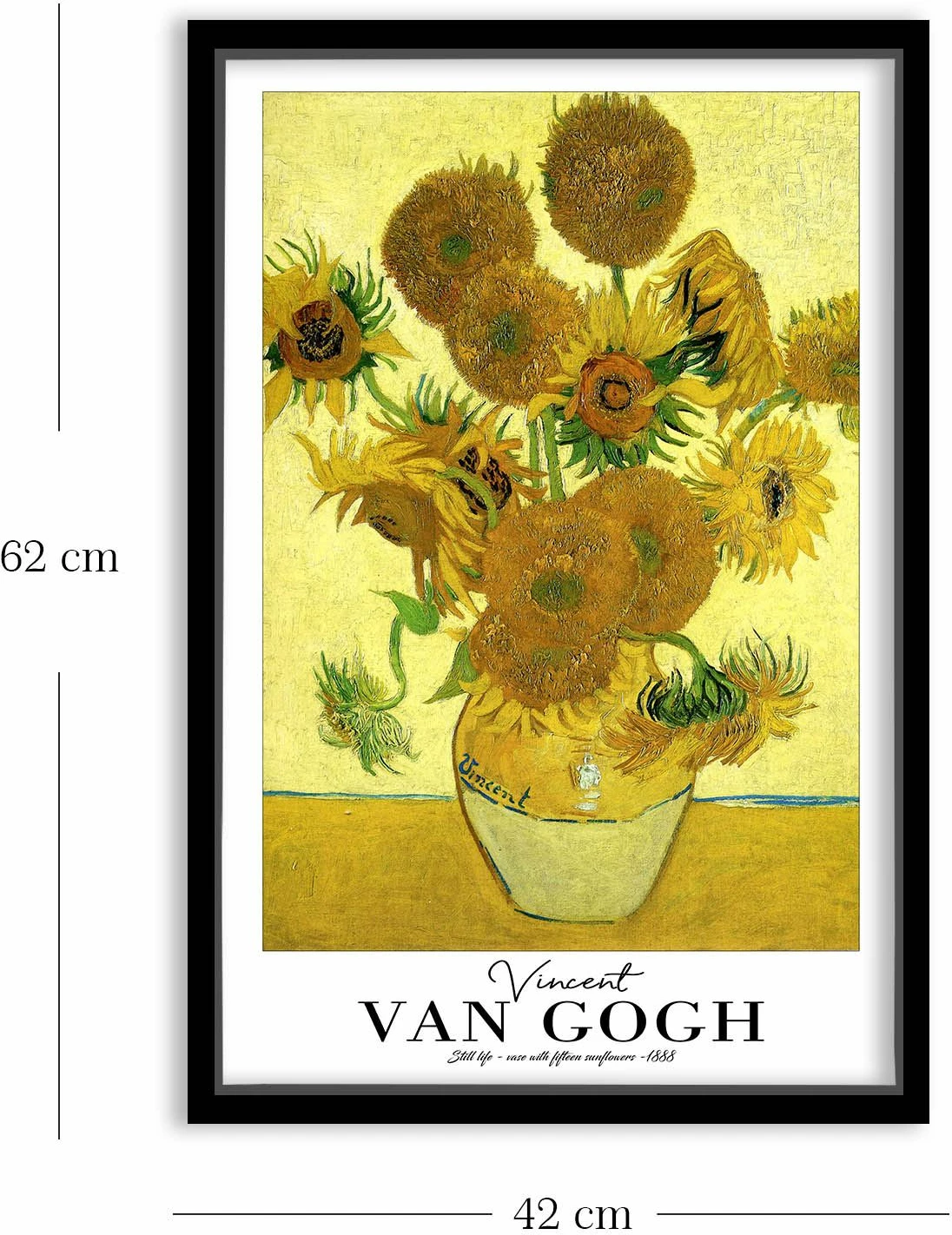 Pikturë dekorative me kornizë, Wallity, 4262SYHGOGH-004