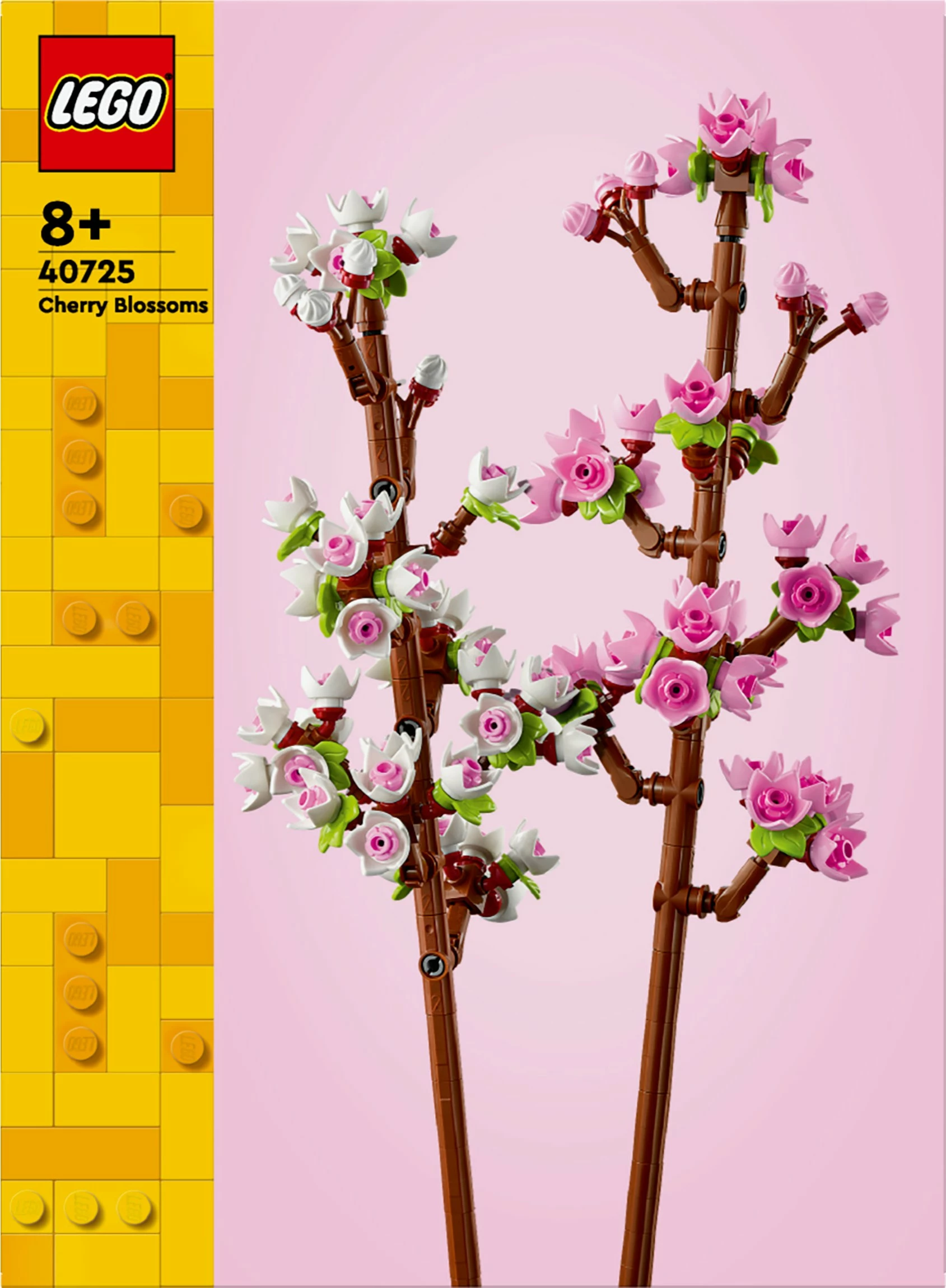 Set ndërtimi LEGO Cherry Blossoms 40725, 430 pjesë, multikolor