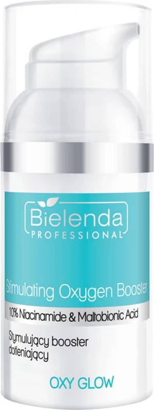 Booster oksigjenues për fytyrë Bielenda Professional Oxy Glow Stimulating Oxygenating, për femra, 30ml