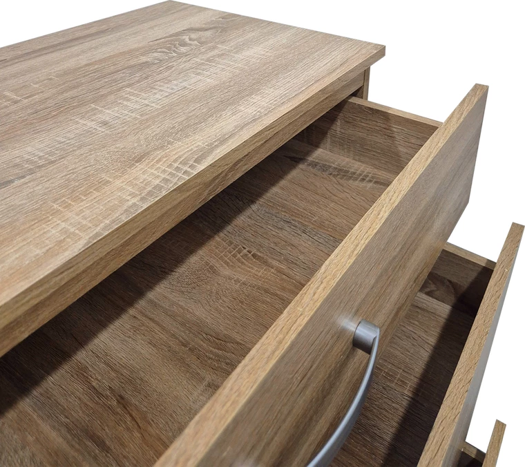 Komodë Athos, ngjyrë sonoma, 80x40x79cm