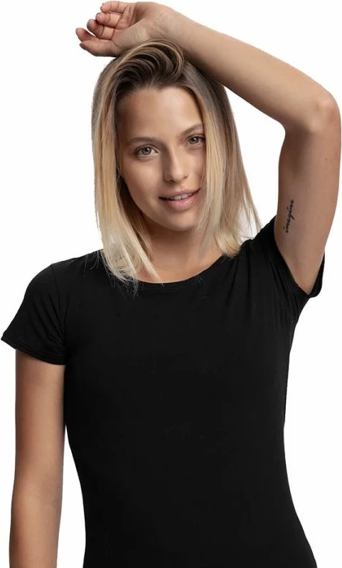 Maicë për femra 4F, e zezë [Madhësia: XS]