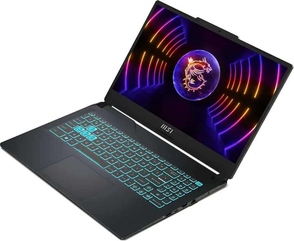 Laptop MSI Cyborg, 15.6", Intel core i7, 16GB RAM, 512GB SSD, NVIDIA GeForce RTX 4050, i zi 