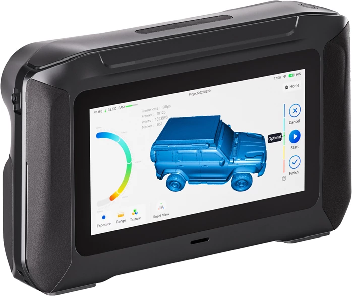 Skaner 3D Creality Sermoon P1, 0.02 mm, 24GB RAM, 256GB, Wi‑Fi 7, ekran 6", i zi, set