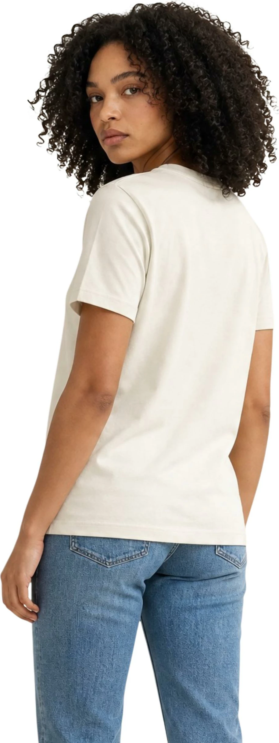Maicë Calvin Klein Jeans LV047G829G për femra, krem [Madhësia: S]
