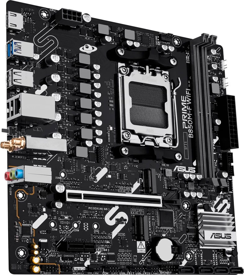 Pllakë amë ASUS PRIME B850M-F WIFI, mATX, AM5, DDR5