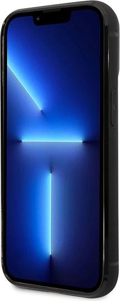 Mbështjellës BMW Leather Card Slot për iPhone 14 Pro 6.1", lëkurë, i zi