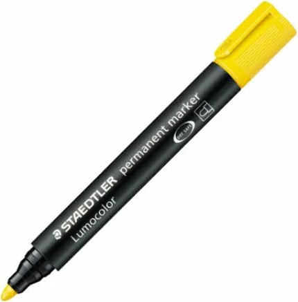 Staedtler Lumocolor Permanent Marker – Yellow