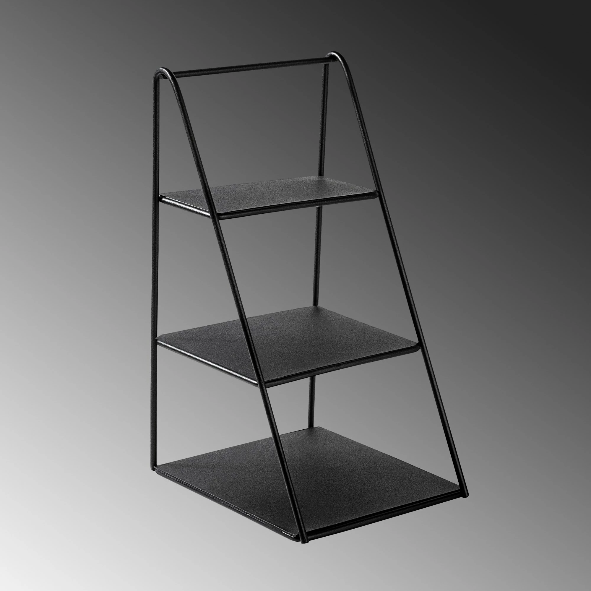 Aksesor dekorativ metalik, dizajn Aberto, Kalımnos, ngjyrë e zezë