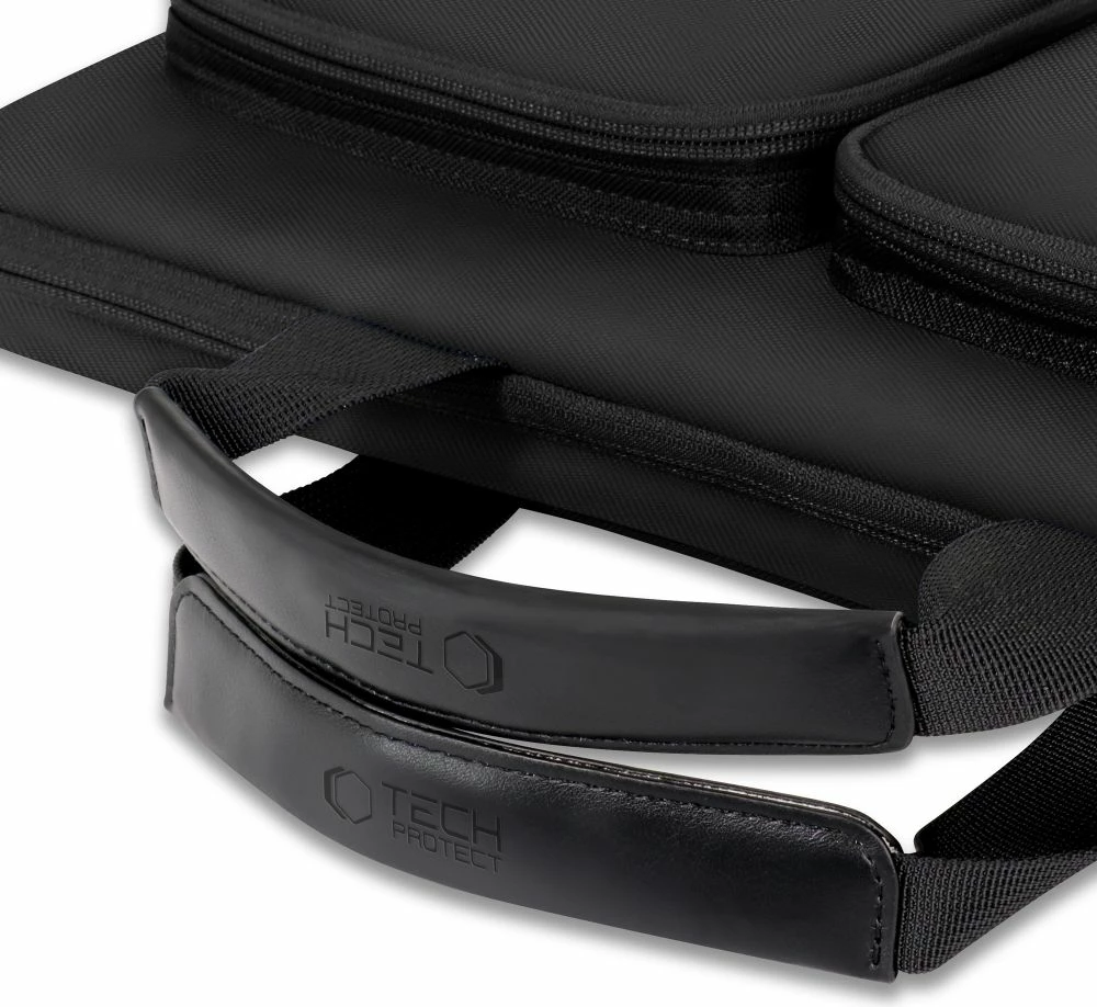 Çantë për laptop Tech-Protect Defender, 17", e zezë