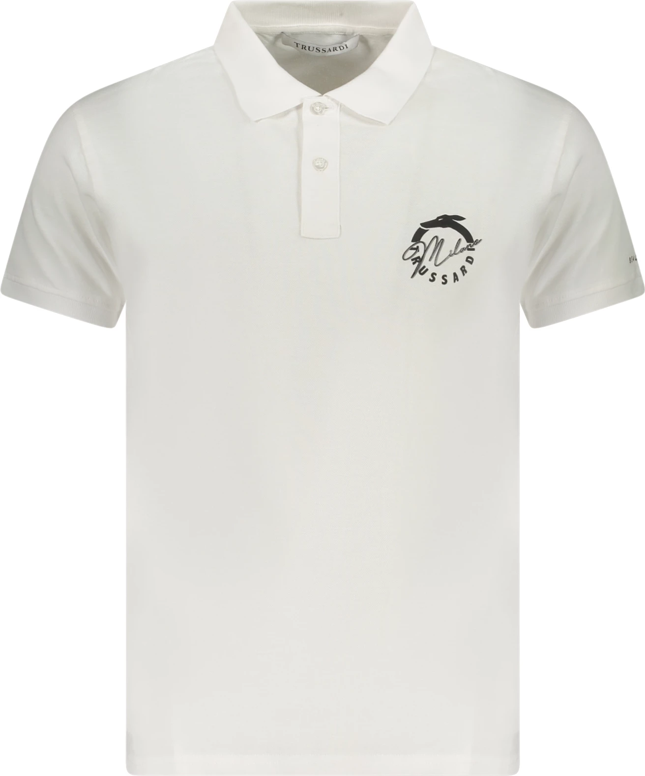 Polo për meshkuj TRUSSARDI, të bardhë