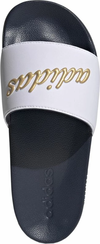 Papuqe për femra adidas, të bardha dhe blu të errët