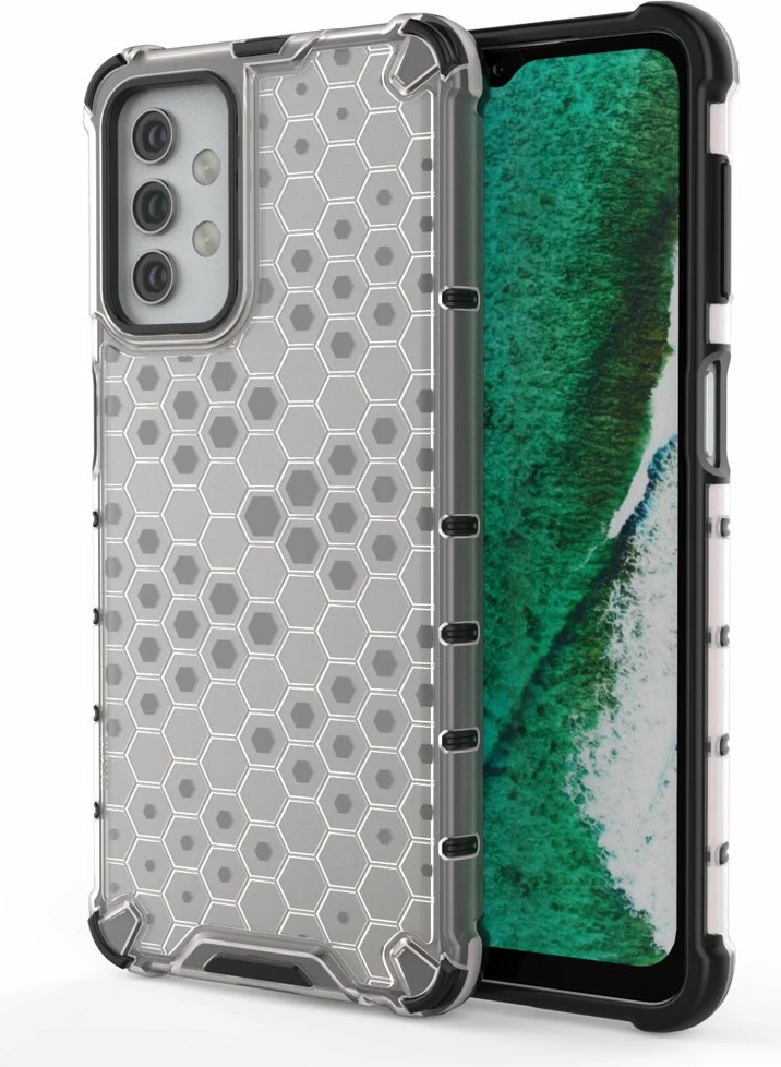 Mbështjellës Hurtel Honeycomb për Samsung Galaxy A32 5G, Transparent