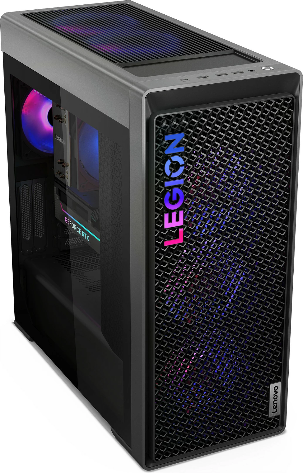 Kompjuter desktop Lenovo Legion T7 34IAS10, Core Ultra 7 265KF, 32GB RAM, 1TB SSD, GeForce RTX 5080 16GB, Windows 11 Home, Storm Grey
