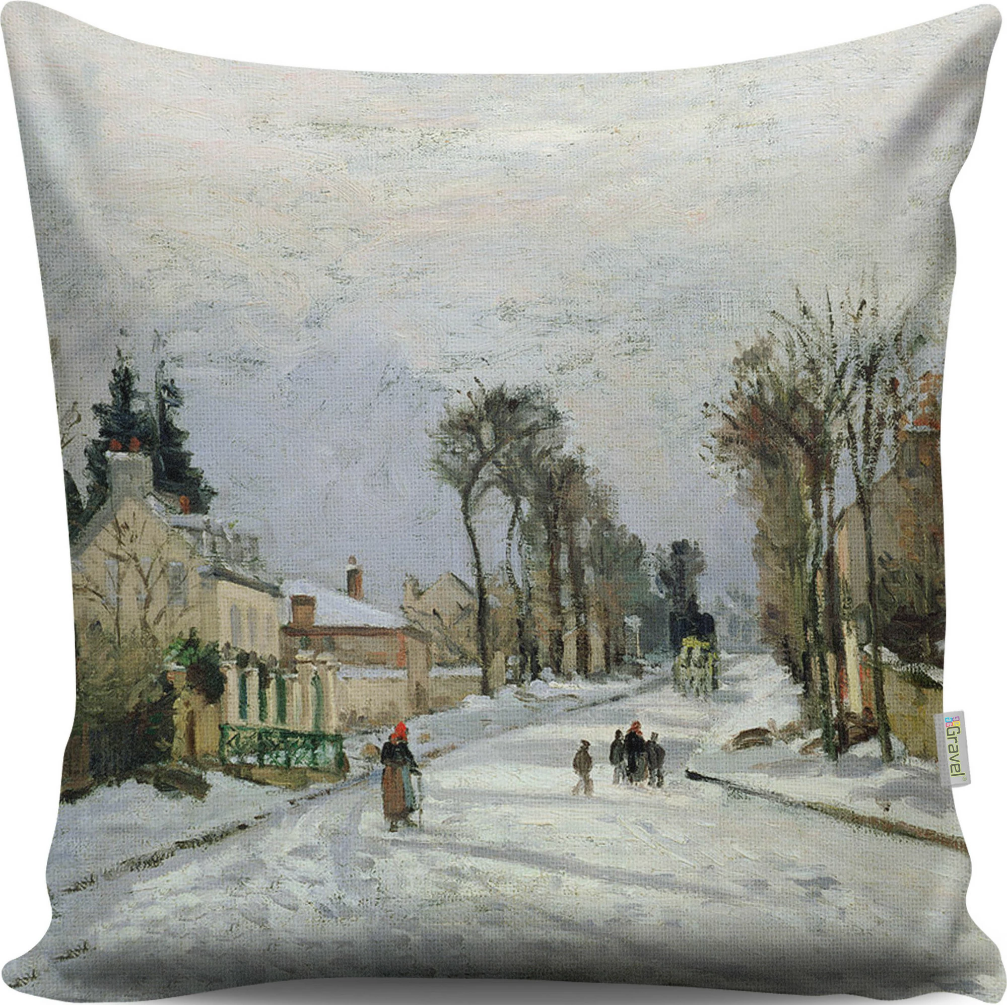 Jastëk dekorativ Evila Originals, A13026, shumëngjyrësh, 43x43cm
