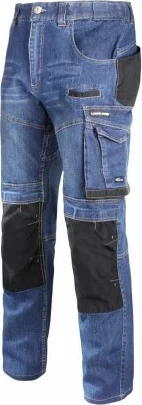 Pantallona pune LAHTI PRO L4051006 Slim fit 3XL, blu
