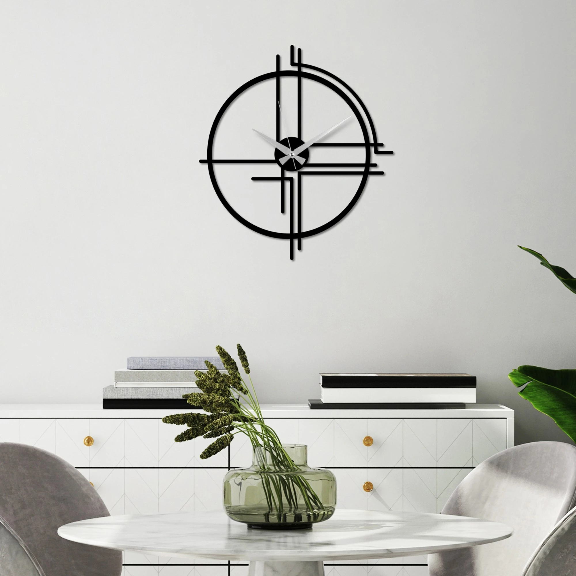 Orë muri dekorative prej metali, Wallity, dizajn unik