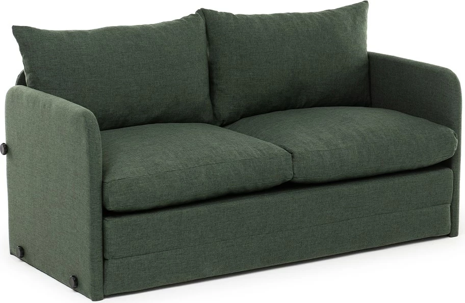Divan-krevat dy ulës, ngjyrë e gjelbër, Saga XL, Atelier del Sofa